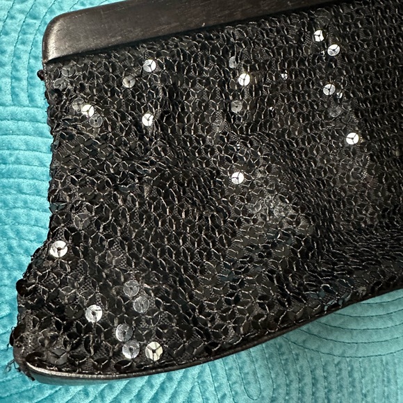 Patricia Fields Sequins Black Handbag Candies - Picture 8 of 15
